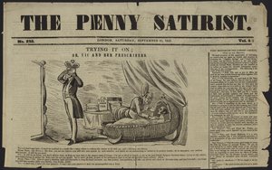 Omslag van The Penny Satirist