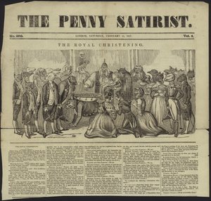 Omslag van The Penny Satirist