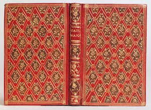 Omslag van een boek, mogelijk Cato Major de Senectute door Cicero door English School