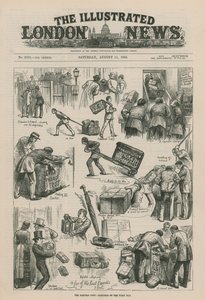 Omslag van de Illustrated London News door English School
