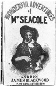 Omslag van de eerste editie van The Wonderful Adventures of Mrs Seacole, uitgegeven door James Blackwood van Paternoster Row, 1857