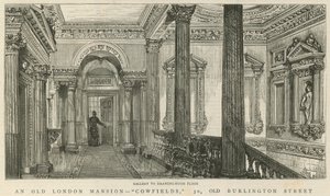 Cowfields, 30 Old Burlington Street: Galerij naar de tekenkamer