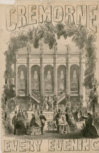 Cremorne Gardens, Londen door English School