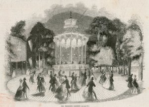 Cremorne Gardens, Londen: Het kristallen platform