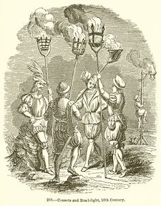 Cressets en Wegverlichting, 16e Eeuw