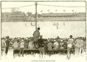 Cricketwedstrijd, Melbourne