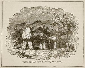 Cromlech bij Plas Newydd, Anglesey door English School