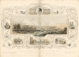 Crystal Palace; de Grote Tentoonstelling van 1851 door English School