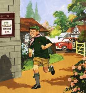 Welpen door English School