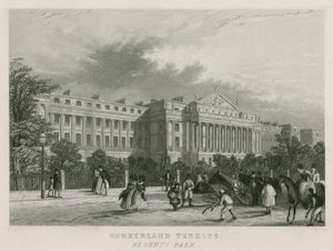 Cumberland Terrace, Regents Park, Londen door English School