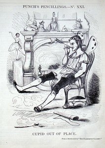 Cupidon uit zijn Plaats door English School