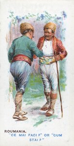 Gebruikelijke Groet in Roemenië, 1907