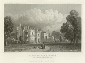 Danbury Park, Essex, het landgoed van John Round, Esquire door English School