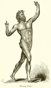 Dansende faun door English School