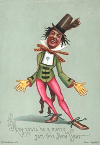 Dandy Man, Nieuwjaarskaart