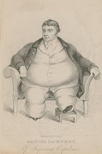 Daniel Lambert, van verrassende corpulentie