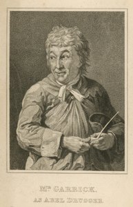 David Garrick, acteur, als Abel Drugger door English School
