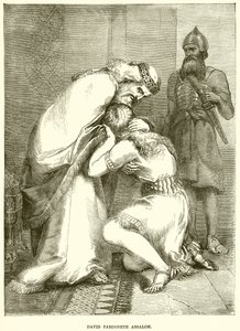 David Vergeeft Absalom door English School