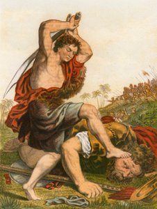 David doodt Goliath door English School