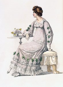 Dagjurk, modeplaat uit Ackermanns Repository of Arts door English School