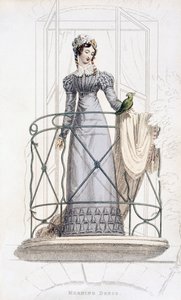 Dagjurk, modeplaat uit Ackermanns Repository of Arts door English School