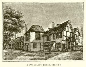 Dean Colets Huis, Stepney door English School