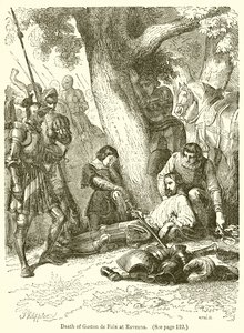 De dood van Gaston de Foix bij Revenna door English School