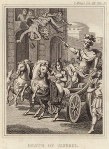 Dood van Izebel door English School