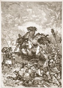 De dood van Julianus de Afvallige door English School