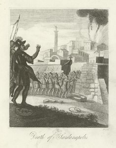 Dood van Sardanapalus door English School