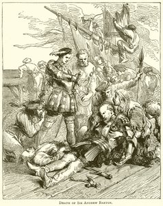 De Dood van Sir Andrew Barton door English School