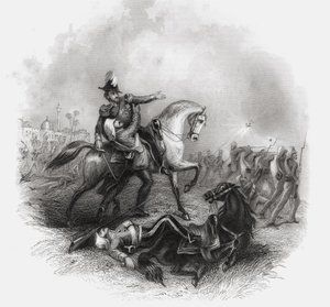 Dood van Sir Henry Montgomery Lawrence, uit 