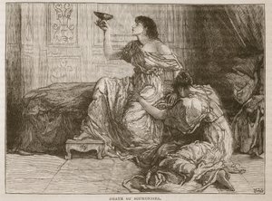 De dood van Sophonisba door English School