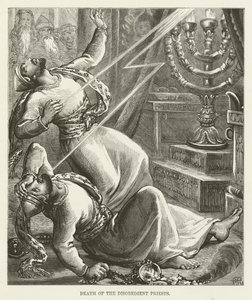 Dood van de ongehoorzame priesters door English School