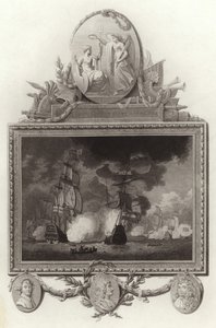 Nederlaag van de Nederlandse vloot, 3 juni 1665 door English School