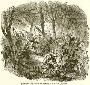 Nederlaag van de indianen bij Tallapoosa