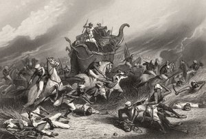 Nederlaag van het leger van de Peishwa