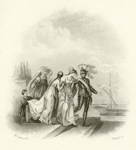 Vertrek van Richard I uit Cyprus door English School