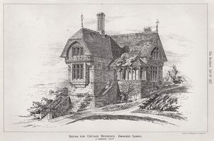 Ontwerp voor Cottage Residence, Ewhurst, Surrey