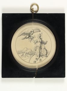 Ontwerp voor een medaille ter herdenking van de Slag bij Blenheim