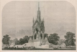 Ontwerp voor het Nationale Monument van de overleden Prins-Gemaal door English School