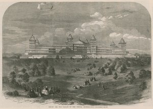 Ontwerp voor het Paleis van het Volk door English School