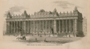 Ontwerp voor het Ministerie van Oorlog door English School