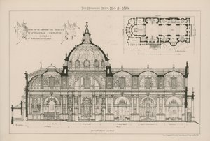 Ontwerp voor het voorgestelde nieuwe oratorium van St. Philip Neri door English School