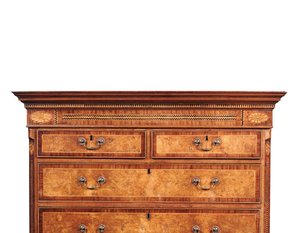 Detail van een George III Tallboy