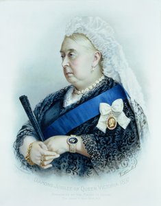 Diamanten Jubileum van Koningin Victoria (1819-1901) 1897 door English School