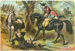 Dick Turpin krijgt bezit van Black Bess door English School