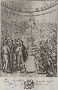 Dido en Aeneas in Carthago door English School