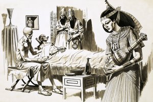 Dokters van het Oude Egypte door English School