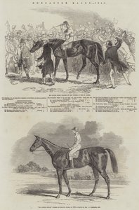 Doncaster Races door English School